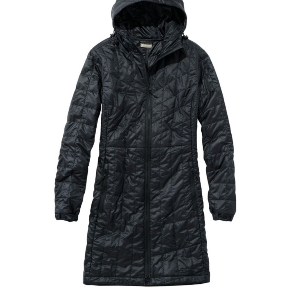 LL Bean PrimaLoft Packaway Coat